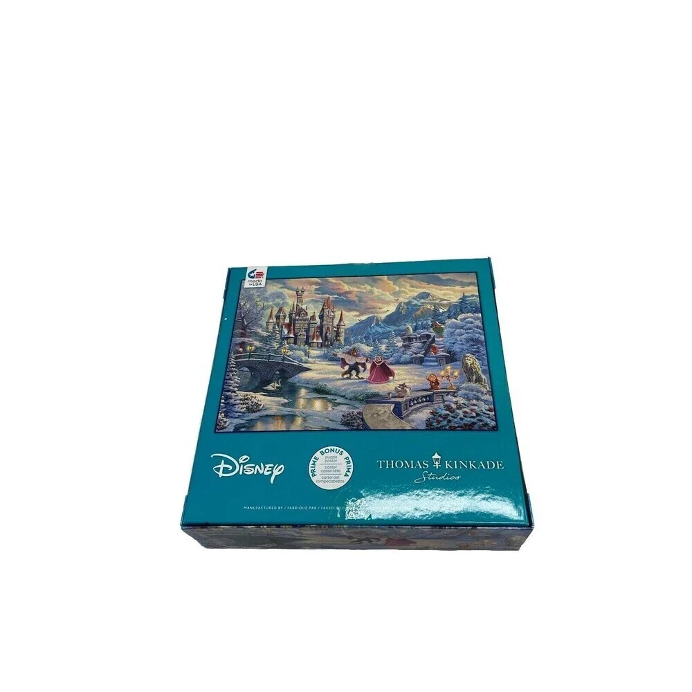 Ceaco 1000 piece-Disney: Beauty & the Beast Winter Enchantment-jigsaw puzzle